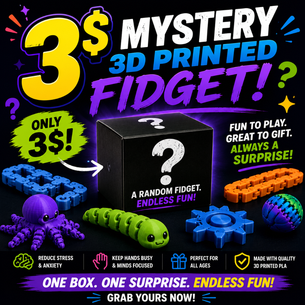 Mystery 3D Printed Fidget Toy