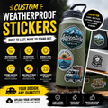 Custom Weather proof Stickers