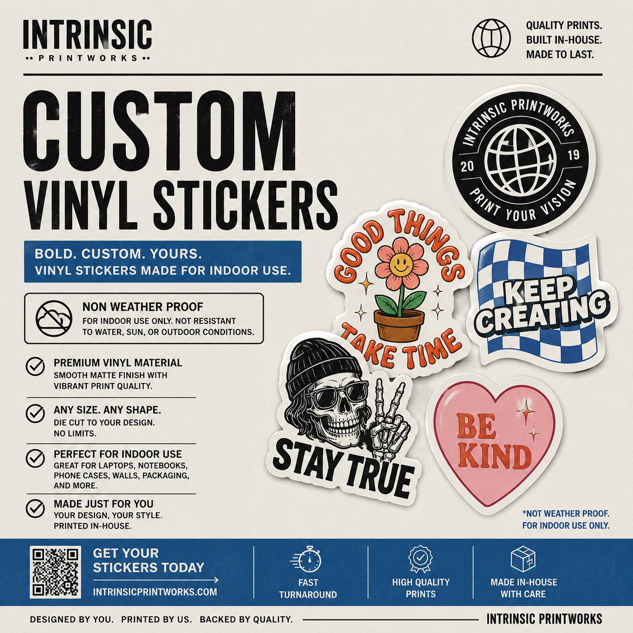 Custom vynil Stickers