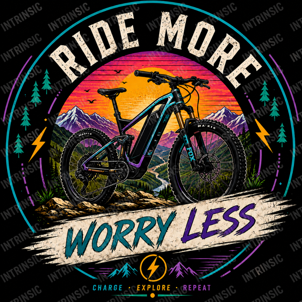 Ride More Worry Less Design