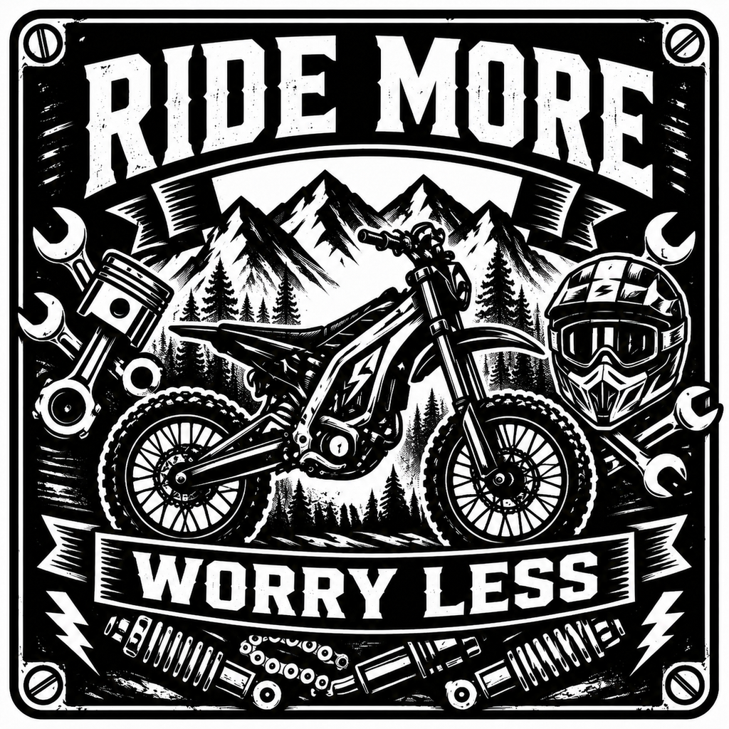 Ride More Worry Less Design